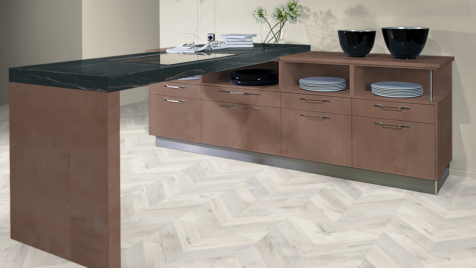 Ламинат Kaindl Natural Touch Широкая доска Дуб Алнвиг К4438 RH 1383×244×8 фото в интерьере Ламинат Kaindl Natural Touch Широкая доска Дуб Алнвиг К4438 RH 1383×244×8 фото в интерьере